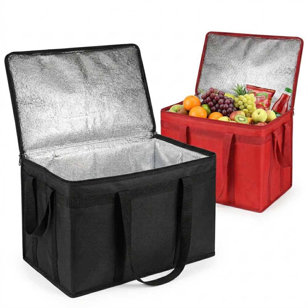 Food Storage Bags Reusable - Faltbare Isolierte Thermotasche Tragbare Lebensmittel-Aufbewahrungstasche Wiederverwendbare