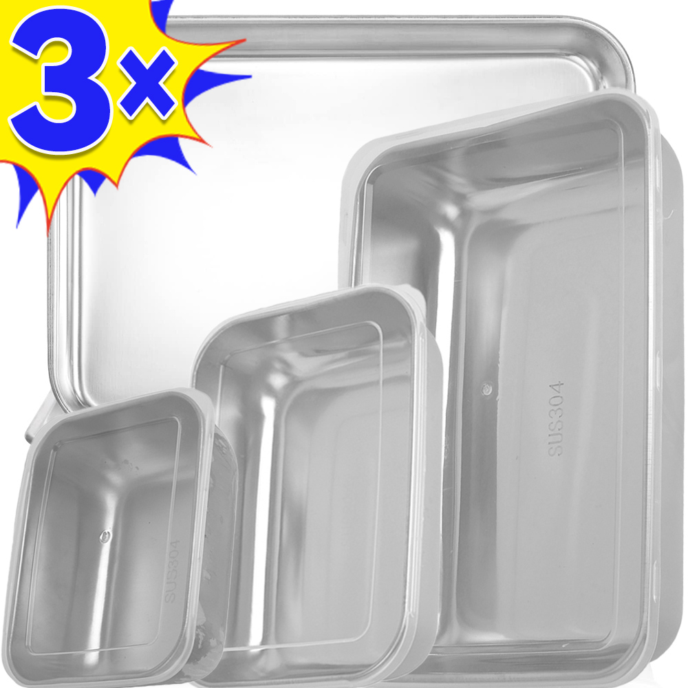 Food Storage Oven Safe - Edelstahl Lebensmittel Lagerung Box Frische-halten Box