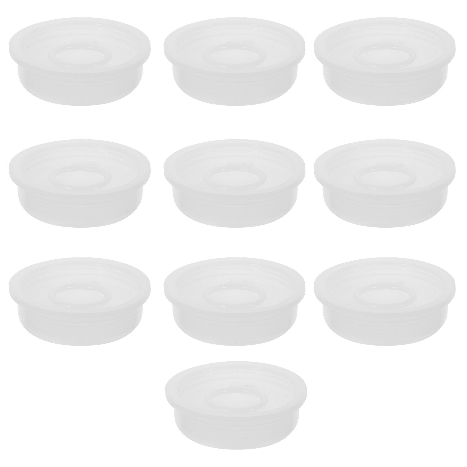 Food Storage Is - 10 Stück Kunststoff Chemikalien-Aufbewahrungseimerdeckel 20-25L Auslaufsicherer