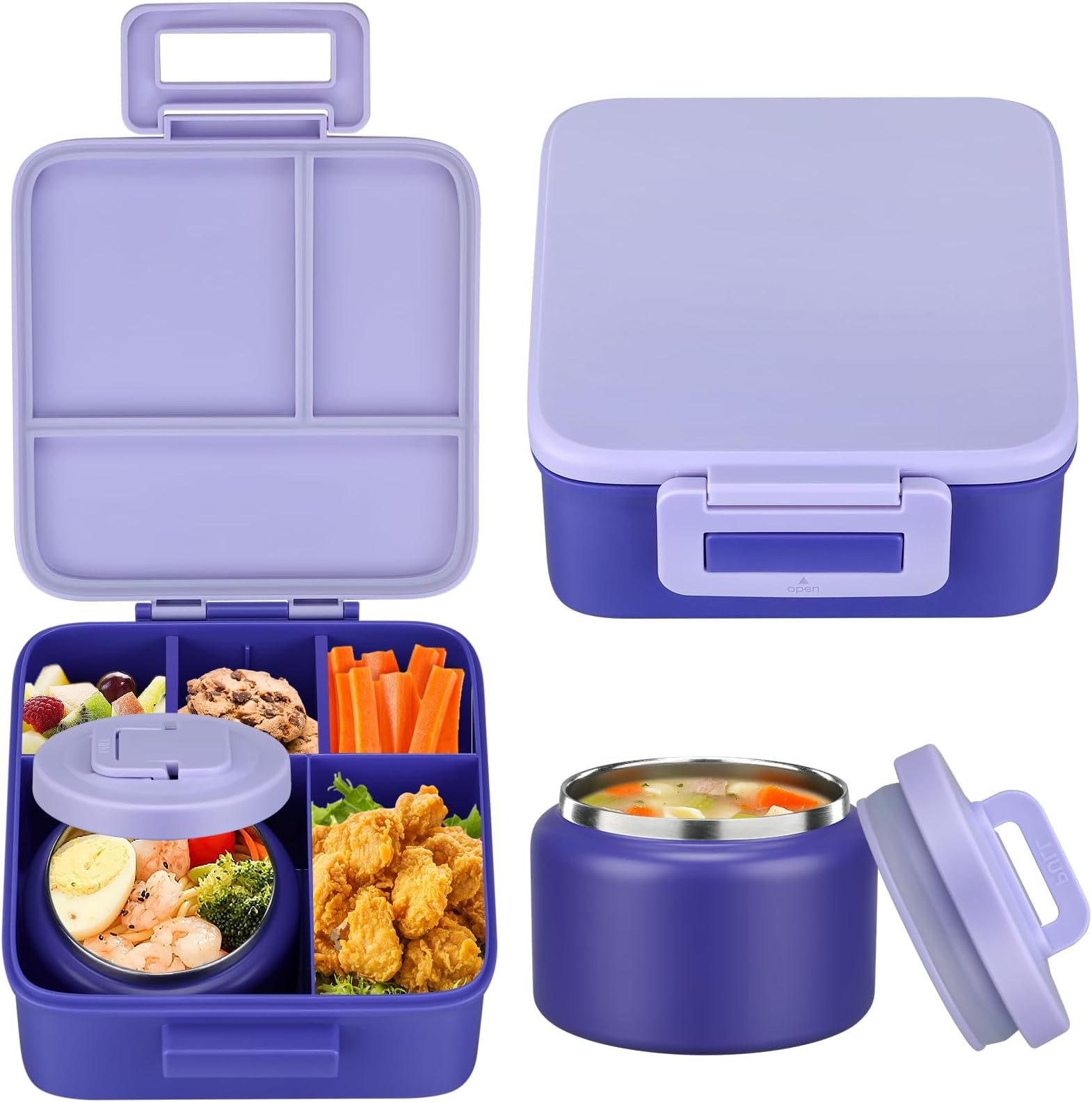 Food Storage Oven Safe - 1 Set Bento-Lunchbox für Kinder mit