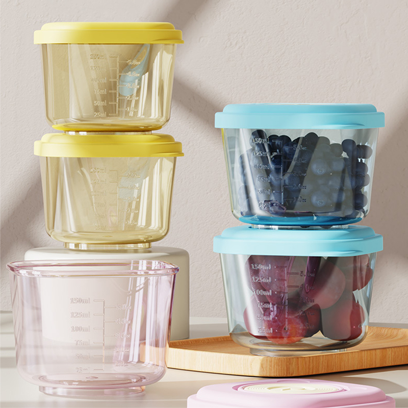 Food Storage 1 Year - 6 Stück Aufbewahrungsbehälter für Babynahrung –