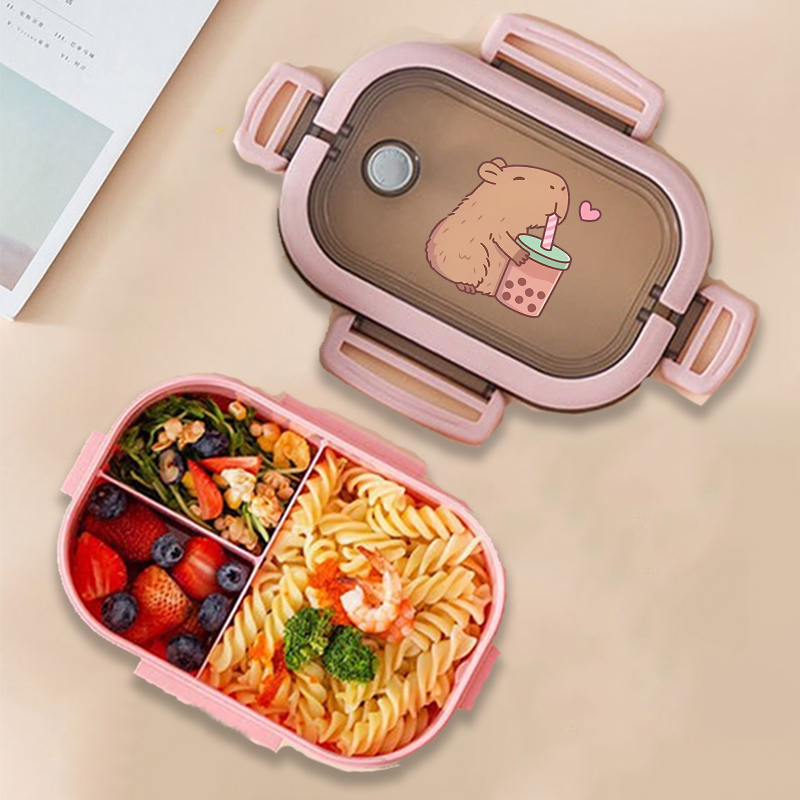 Food Storage Lunch Box - Capybara Bento Lunchbox Anime Tiere Drucken
