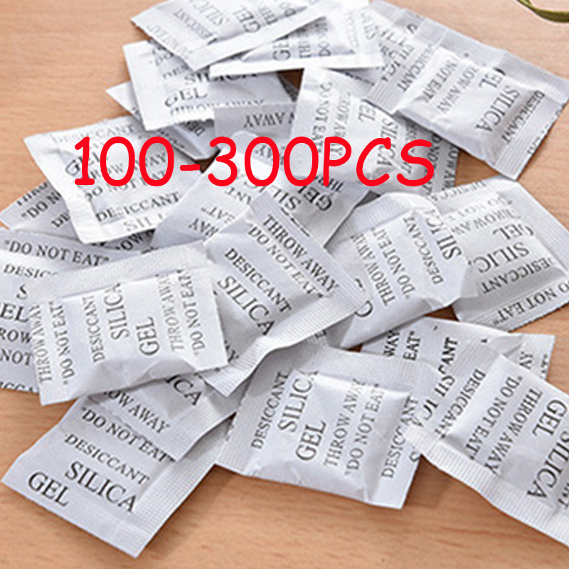 Food Storage Non Toxic - 100-300PCS Packungen Ungiftiges Silica Gel Trockenmittel