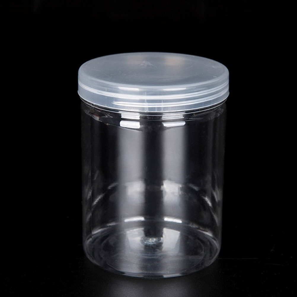 Food Storage Jars Airtight - 10 Stück durchsichtige, hochwertige Kunststoff-Vorratsdosen mit