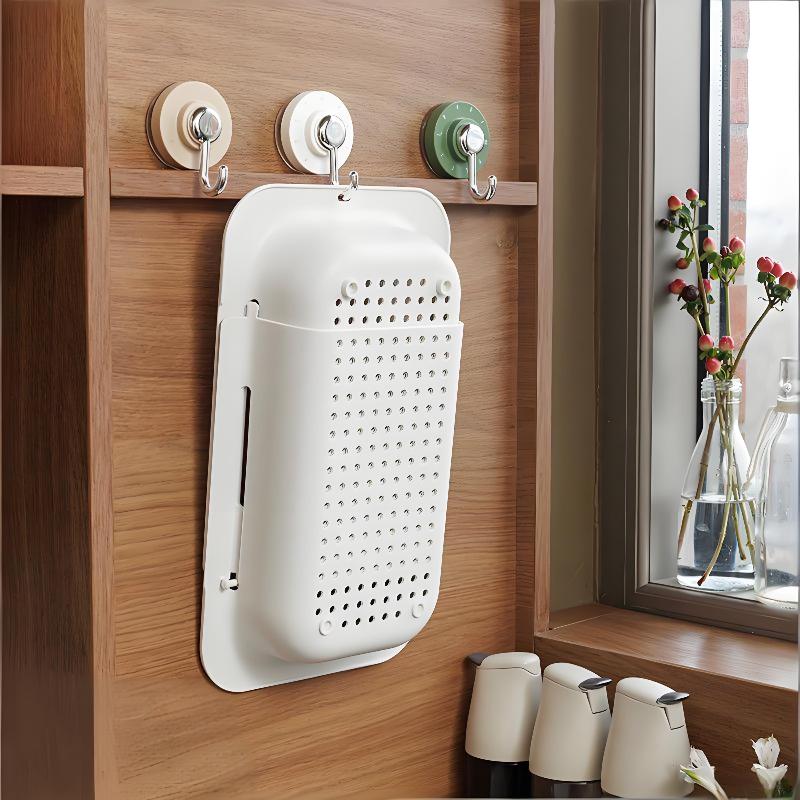 Food Storage Non Toxic - ● Teleskopischer Abflusskorb, leichter Spülbecken-Aufbewahrungskorb, aus