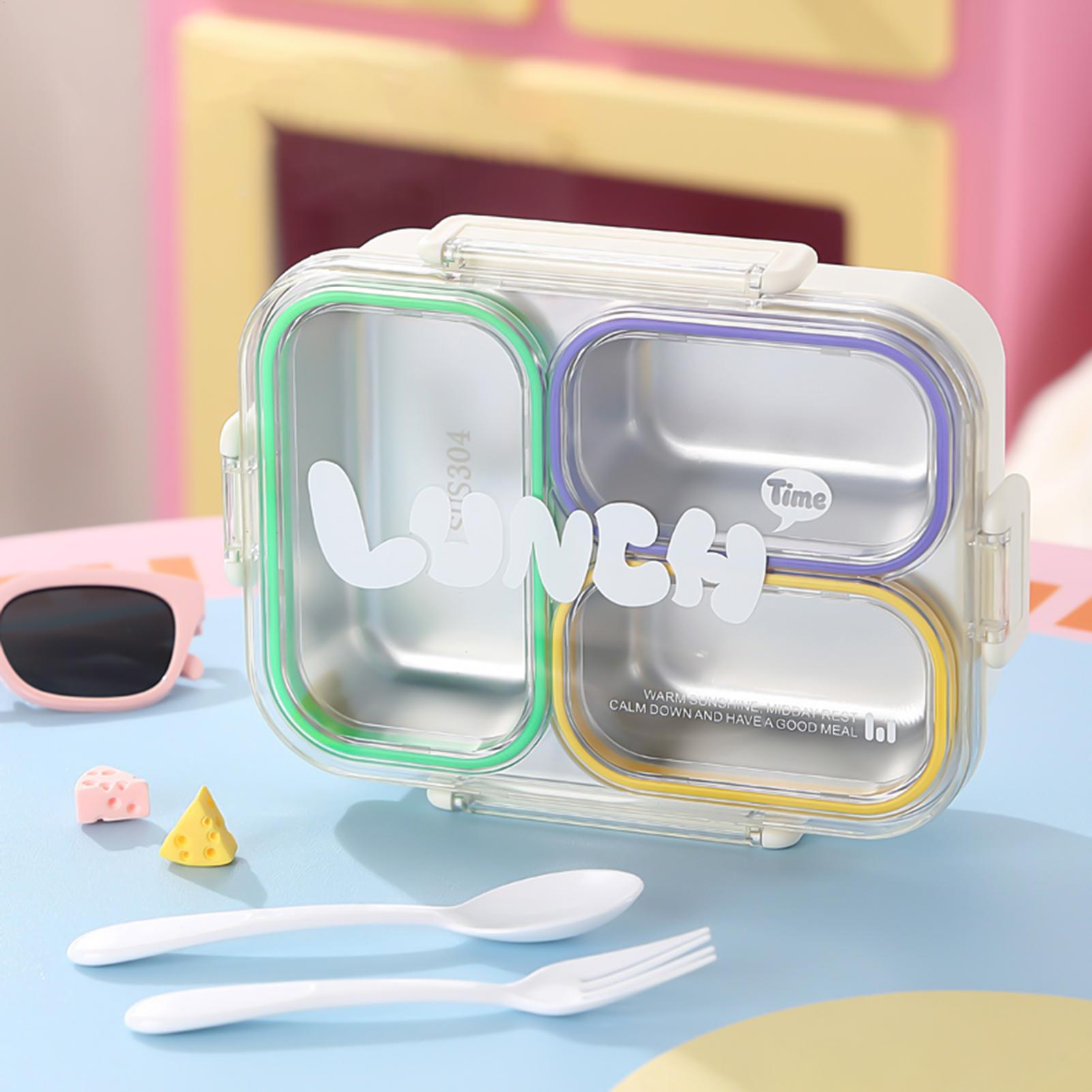 Food Storage For Camping - Lunchbox Auslaufsicherer Isolierter Lebensmittelbehälter Edelstahlschüssel für