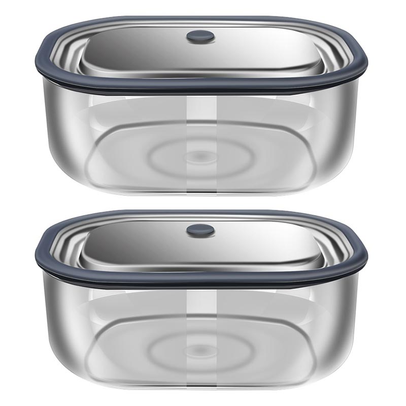 Food Storage Oven Safe - High Boro silikat glas Rechteck Lunchbox