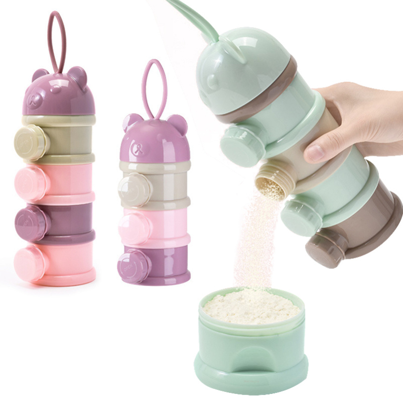 Food Storage 1 Year - Lagerung, drei/vier Etagen, tragbarer Lebensmittelbehälter, Pulver,
