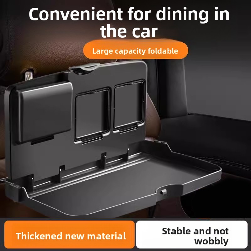 Food Storage On Table - Faltbarer Esstisch für den Auto-Rücksitz -