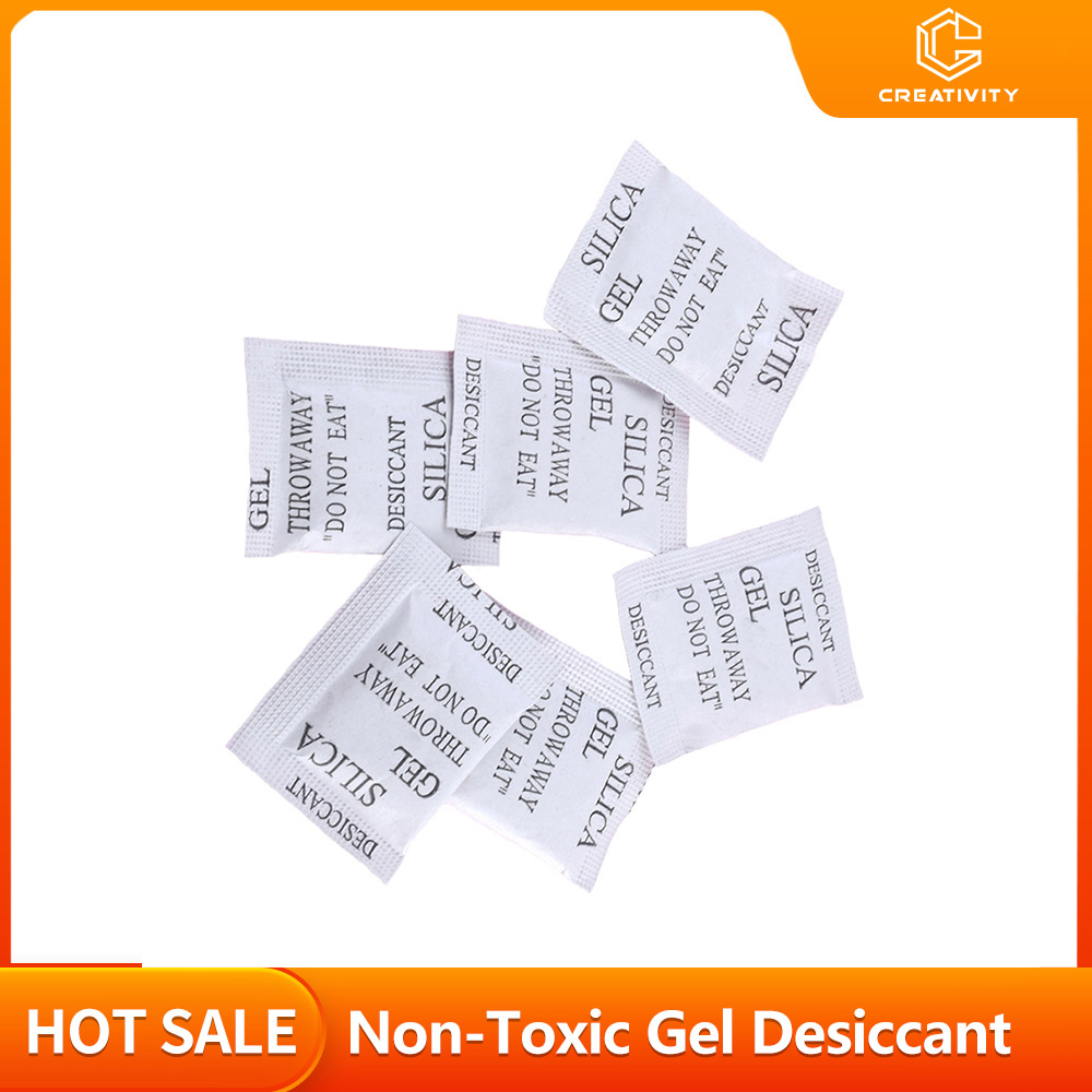 Food Storage Non Toxic - 20/50/100 Packungen Kieselgel ungiftiges Gel Trocken