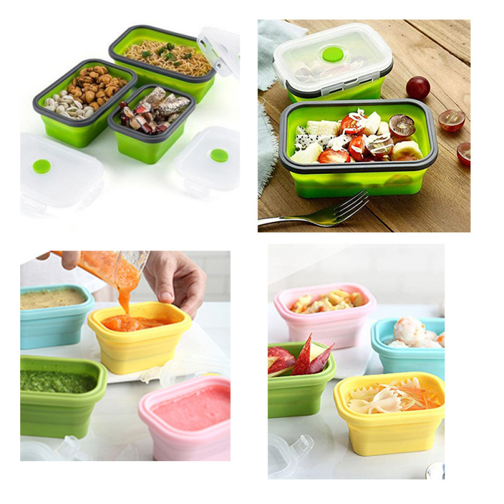 Platzsparende, zusammenklappba – Food Storage Non Toxic Bewertung und Preis