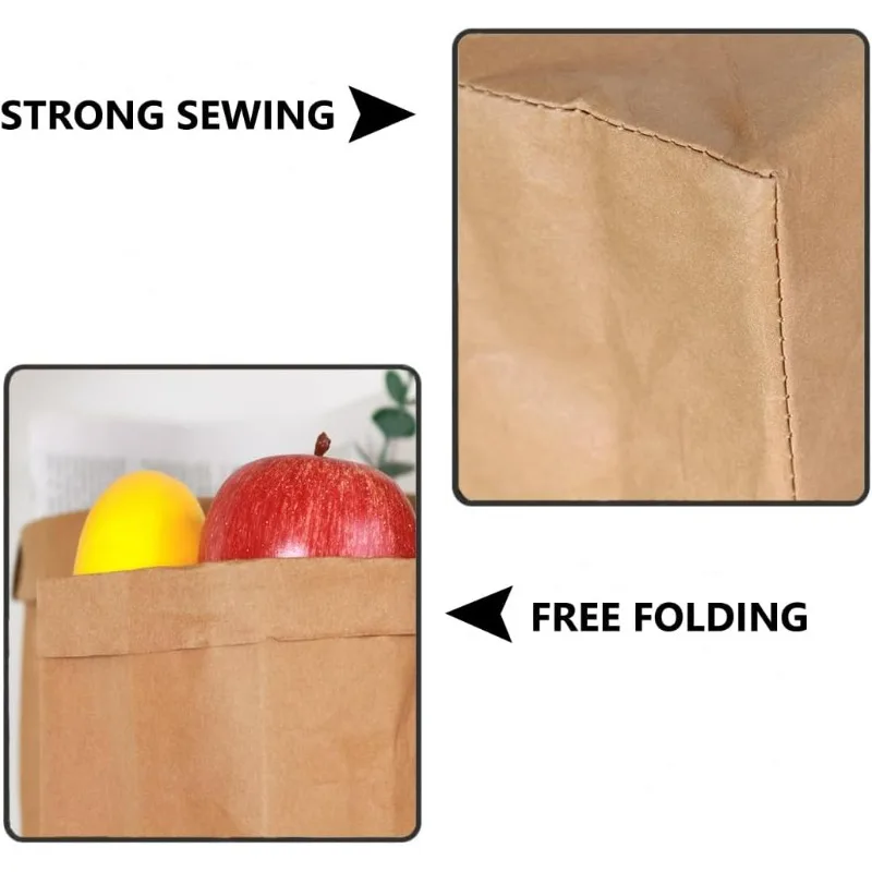 Kraftpapiertüten, waschbare Pa – Food Storage Bags Reusable Bewertung und Preis