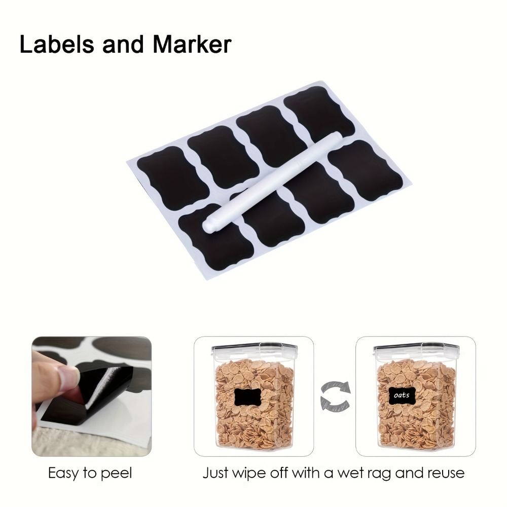 24-teiliges Lebensmittel-Aufbe – Food Storage On Table Bewertung und Preis