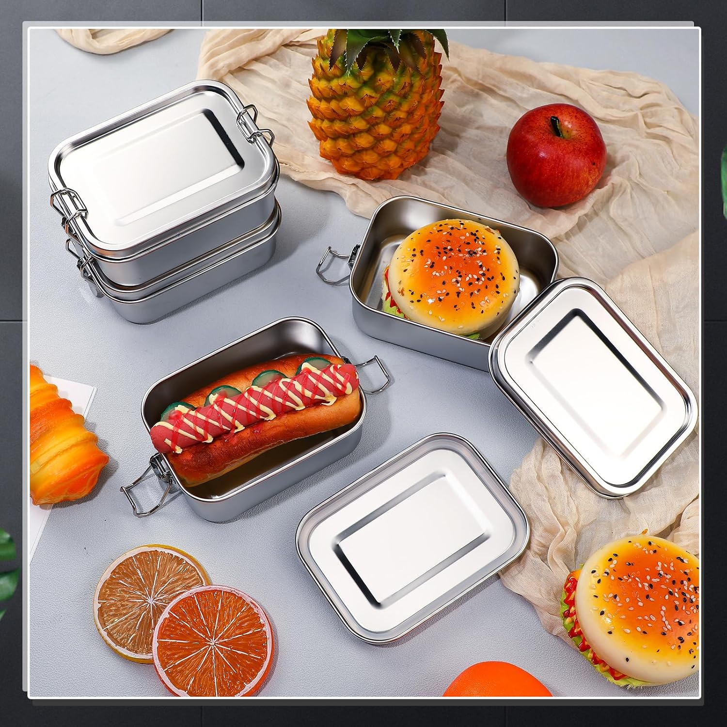 Edelstahl-Lebensmittelbehälter – Food Storage Oven Safe Bewertung und Preis