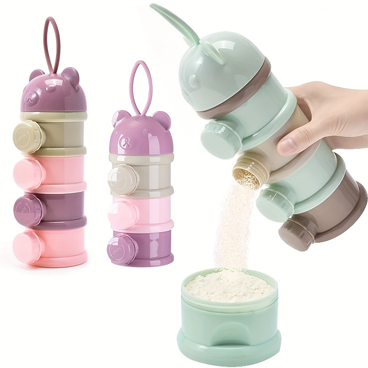 Baby-Milchpulverbehälter mit g – Food Storage 1 Year Bewertung und Preis