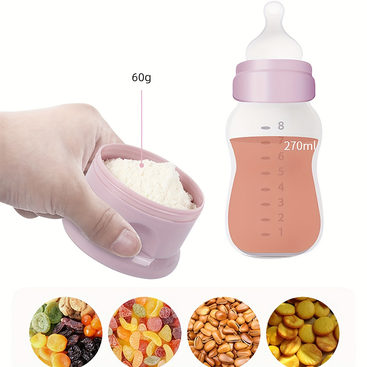 Baby-Milchpulverbehälter mit g – Food Storage 1 Year Bewertung und Preis