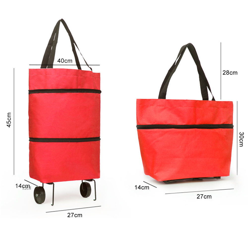 Zusammenklappbarer Einkaufswag – Food Storage With Wheels Bewertung und Preis