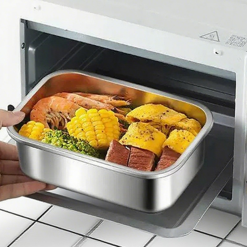 Große Bento-Box aus Edelstahl  – Food Storage Lunch Box Bewertung und Preis