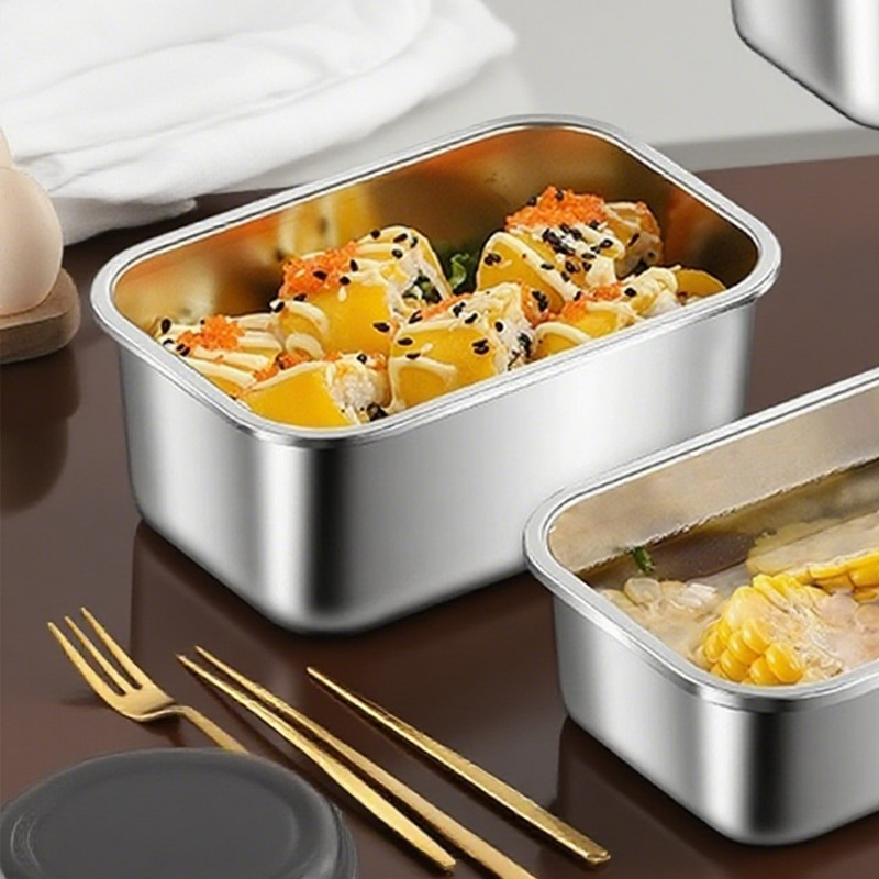 Große Bento-Box aus Edelstahl  – Food Storage Lunch Box Bewertung und Preis