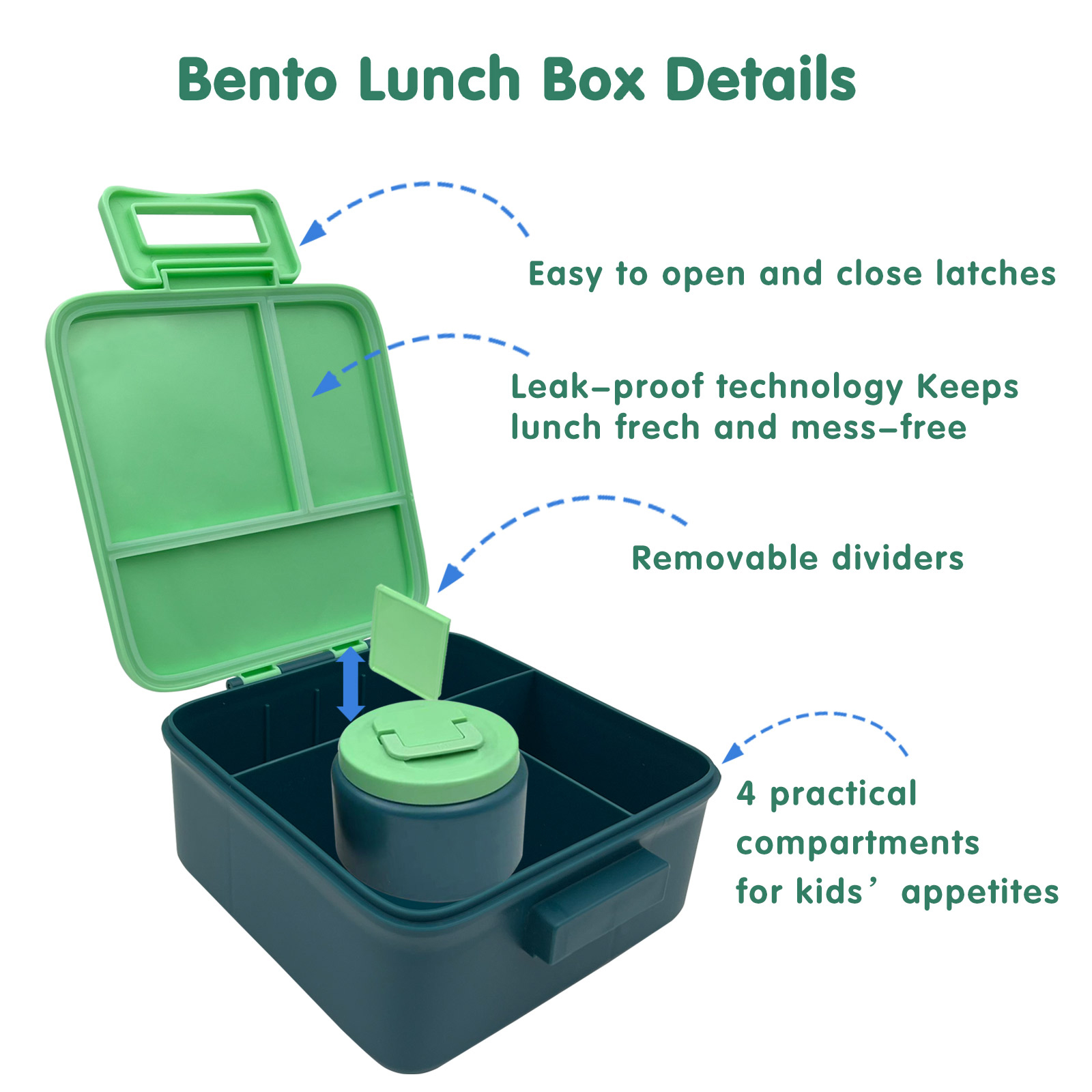 1 Set Bento-Lunchbox für Kinde – Food Storage Oven Safe Bewertung und Preis