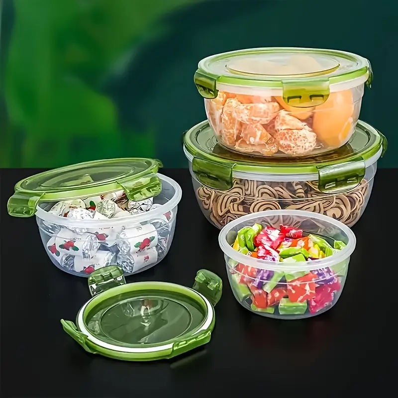 4 Plastik-Lebensmittelbehälter – Food Storage Lunch Box Bewertung und Preis