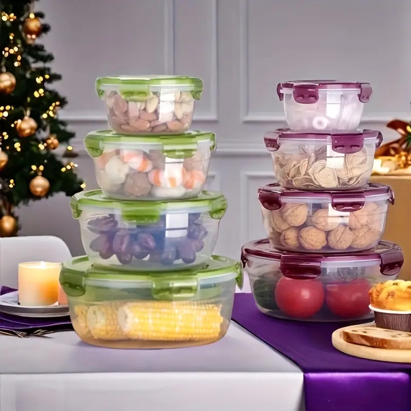 4 Plastik-Lebensmittelbehälter – Food Storage Lunch Box Bewertung und Preis