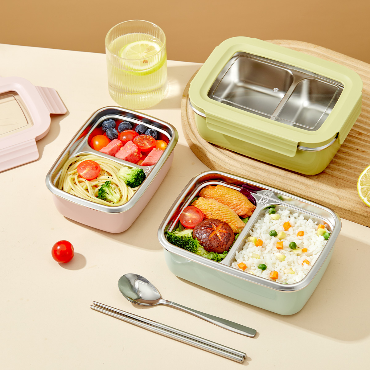 Mikrowellen-Lunchbox mit Fäche – Food Storage With Compartments Bewertung und Preis