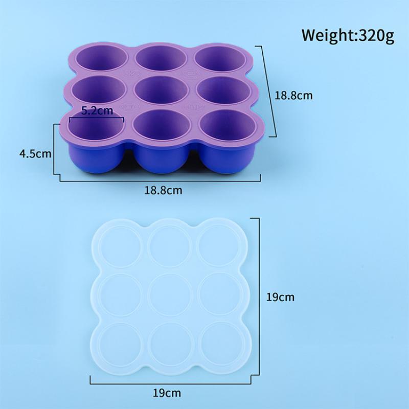 Baby-Nahrung Silikonbehälter 9 – Food Storage 1 Year Bewertung und Preis