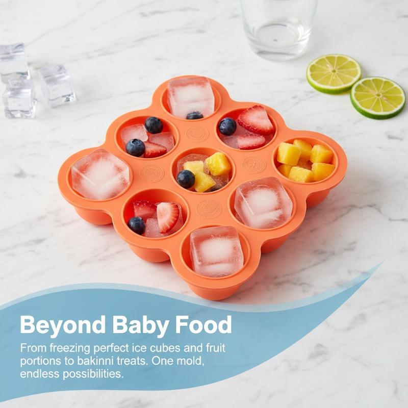 Baby-Nahrung Silikonbehälter 9 – Food Storage 1 Year Bewertung und Preis