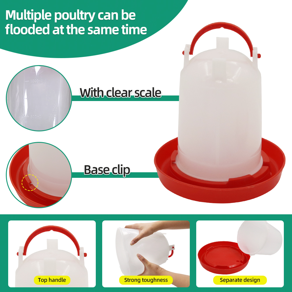 1,5 kg 1,5 l Geflügel-Futtersp – Portion Control Container Bewertung und Preis