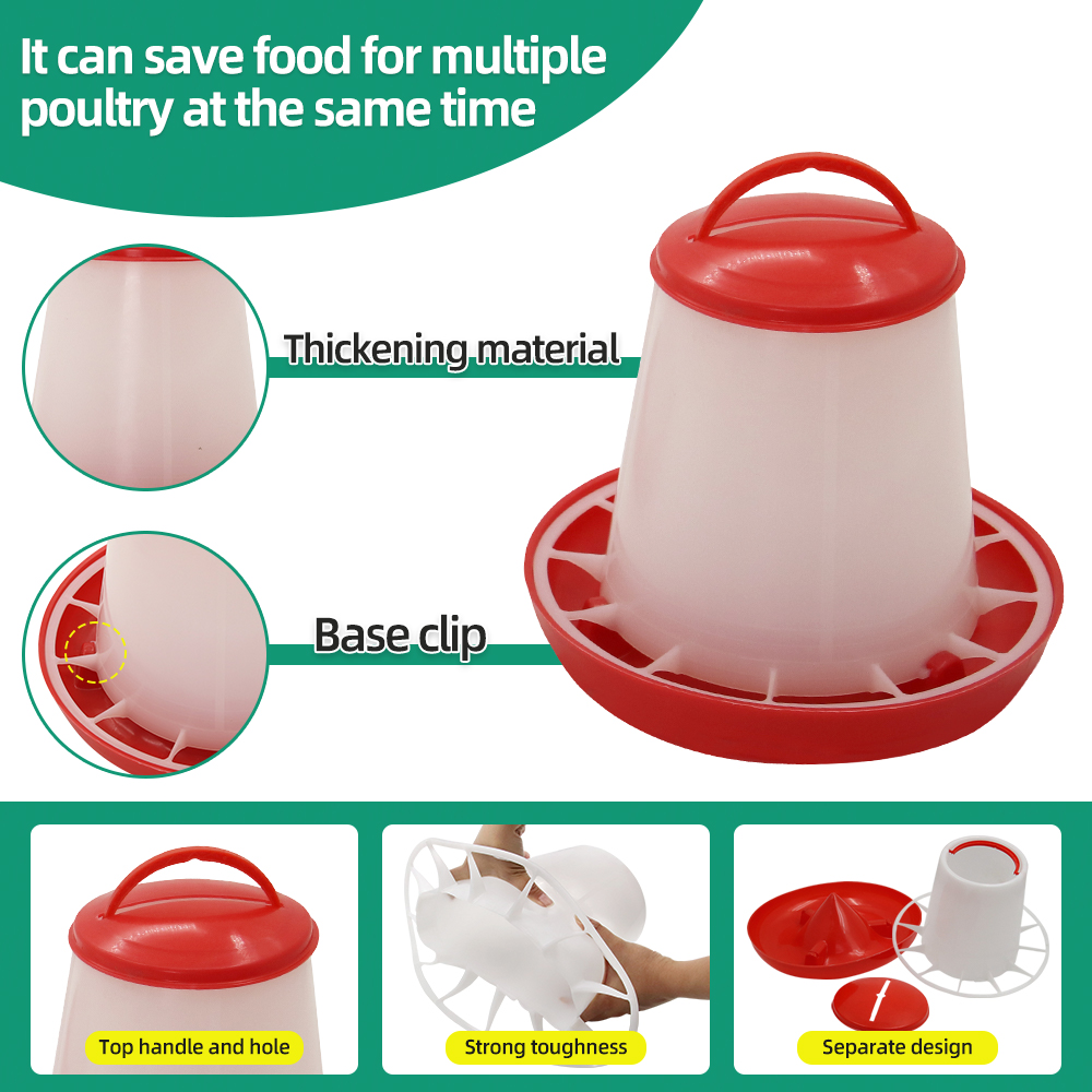 1,5 kg 1,5 l Geflügel-Futtersp – Portion Control Container Bewertung und Preis
