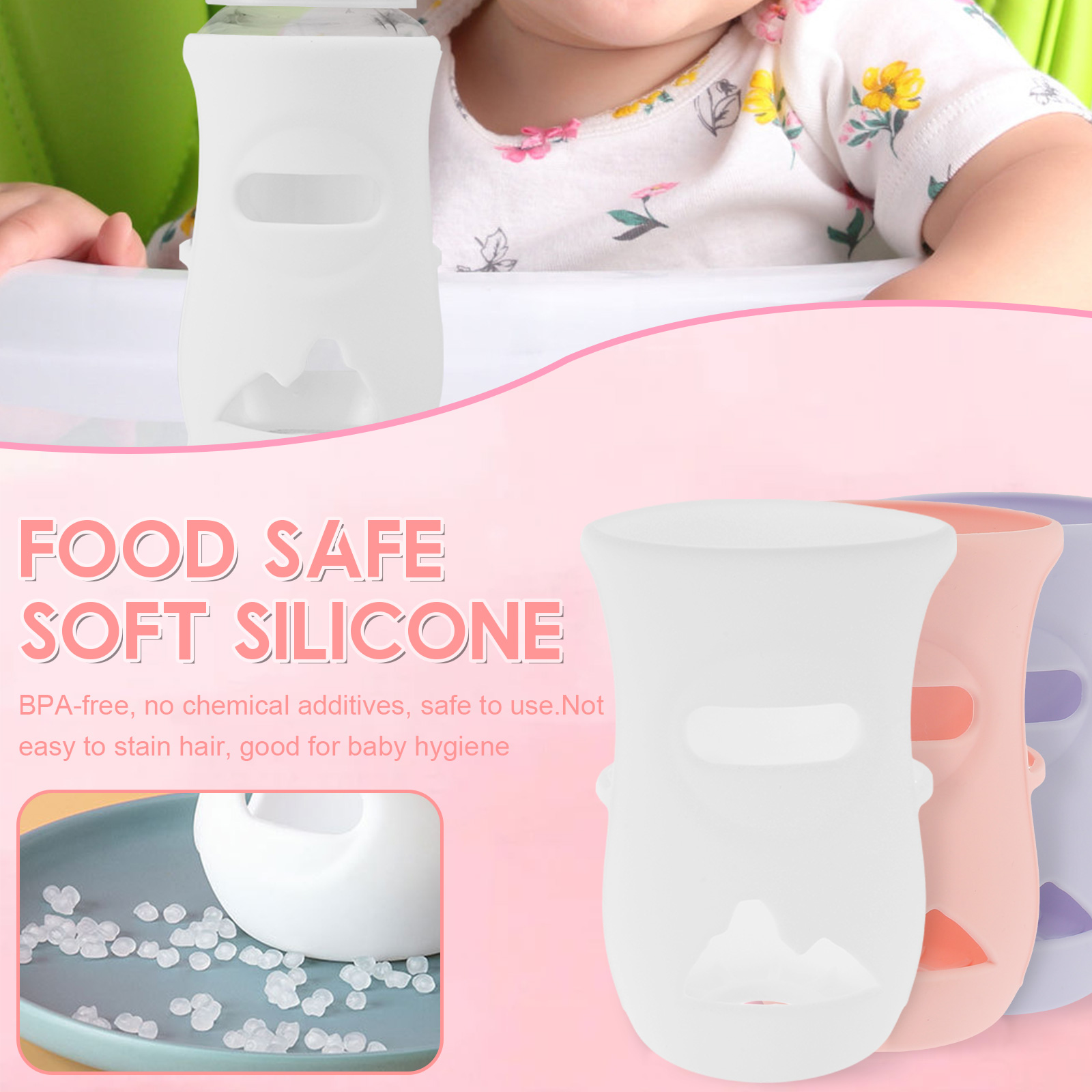 Silikonhüllen, Silikon-Babyfla – Food Storage 1 Year Bewertung und Preis