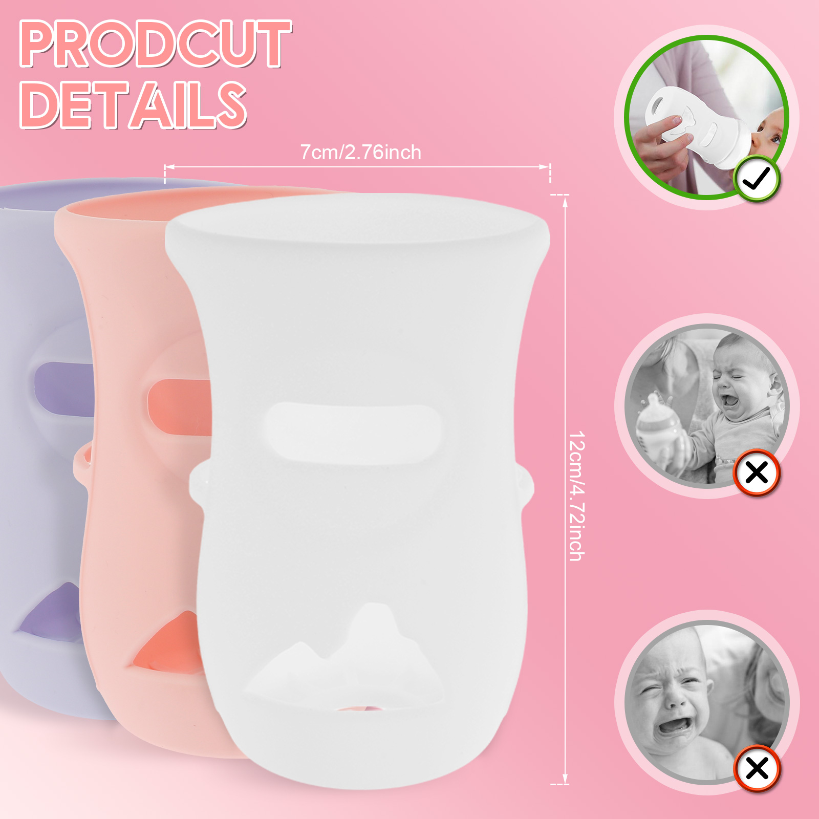 Silikonhüllen, Silikon-Babyfla – Food Storage 1 Year Bewertung und Preis