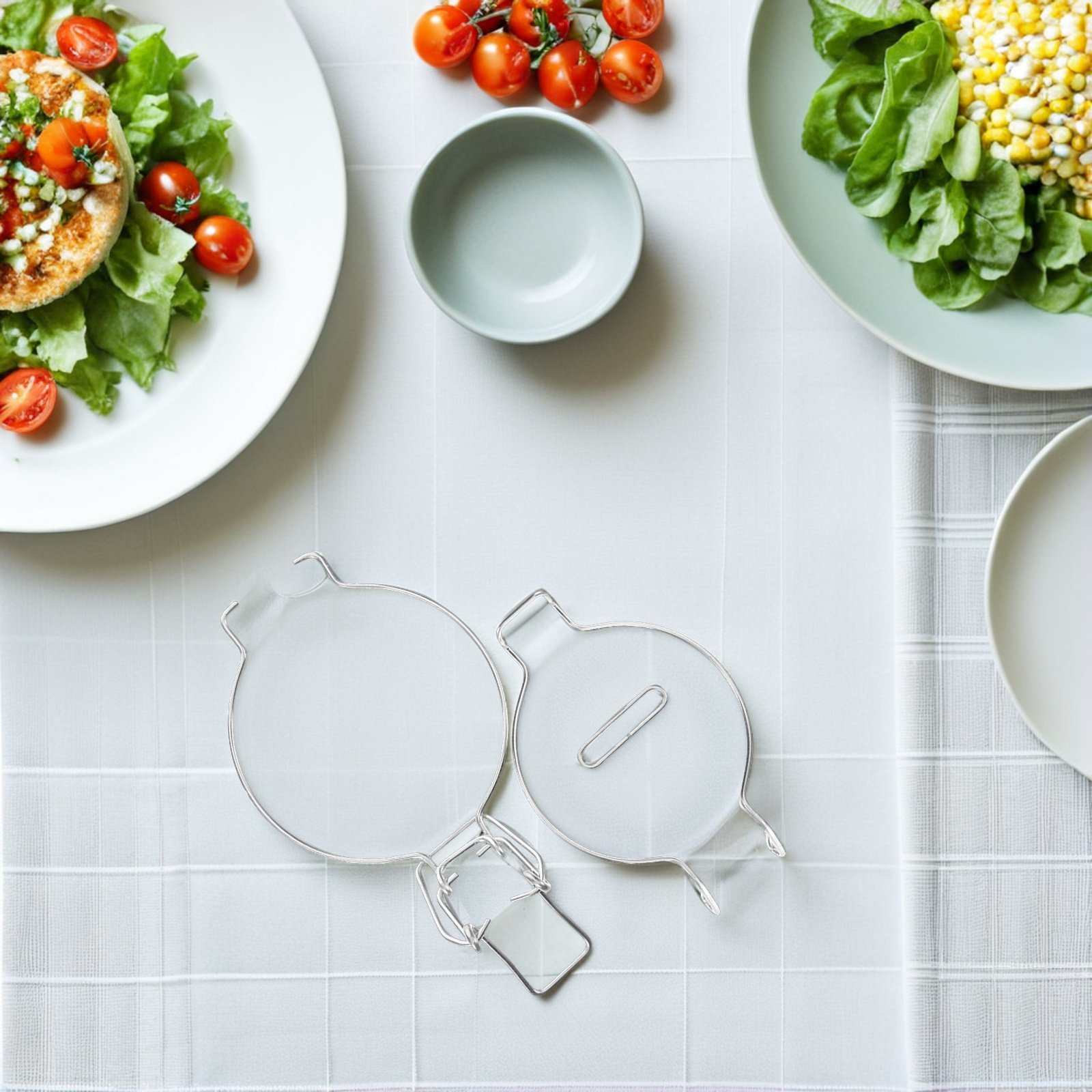 4 Stück Edelstahl-Drahtverschl – Food Storage Jars Airtight Bewertung und Preis