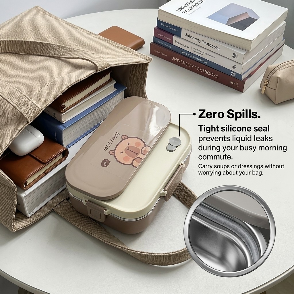 304 Edelstahl Bento Lunchbox-S – Food Storage With Compartments Bewertung und Preis