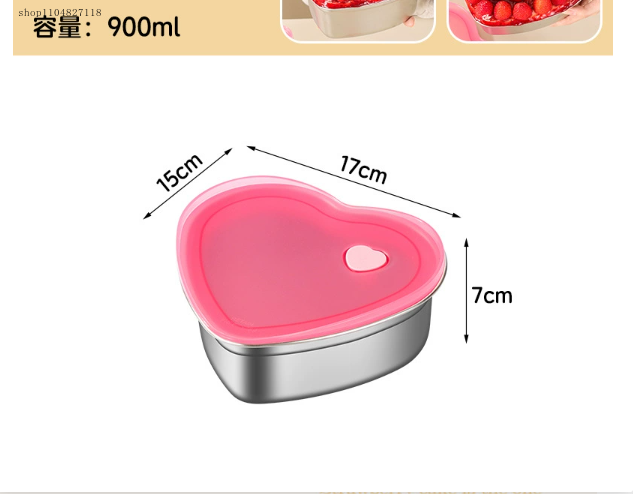 2025 Neu: Herzförmige Edelstah – Food Storage Oven Safe Bewertung und Preis