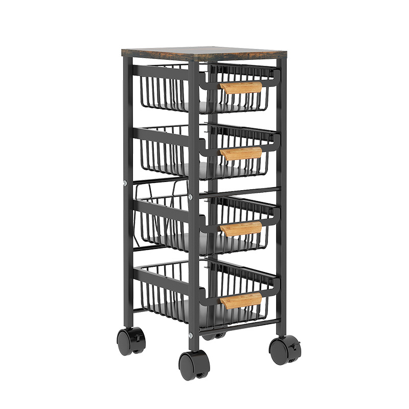 5-stufiger Draht-Obstkorb – Kü – Food Storage With Wheels Bewertung und Preis