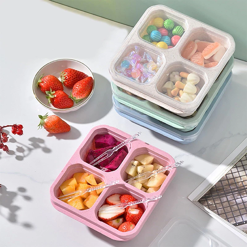 4 Gitter Lebensmittel Aufbewah – Food Storage With Compartments Bewertung und Preis