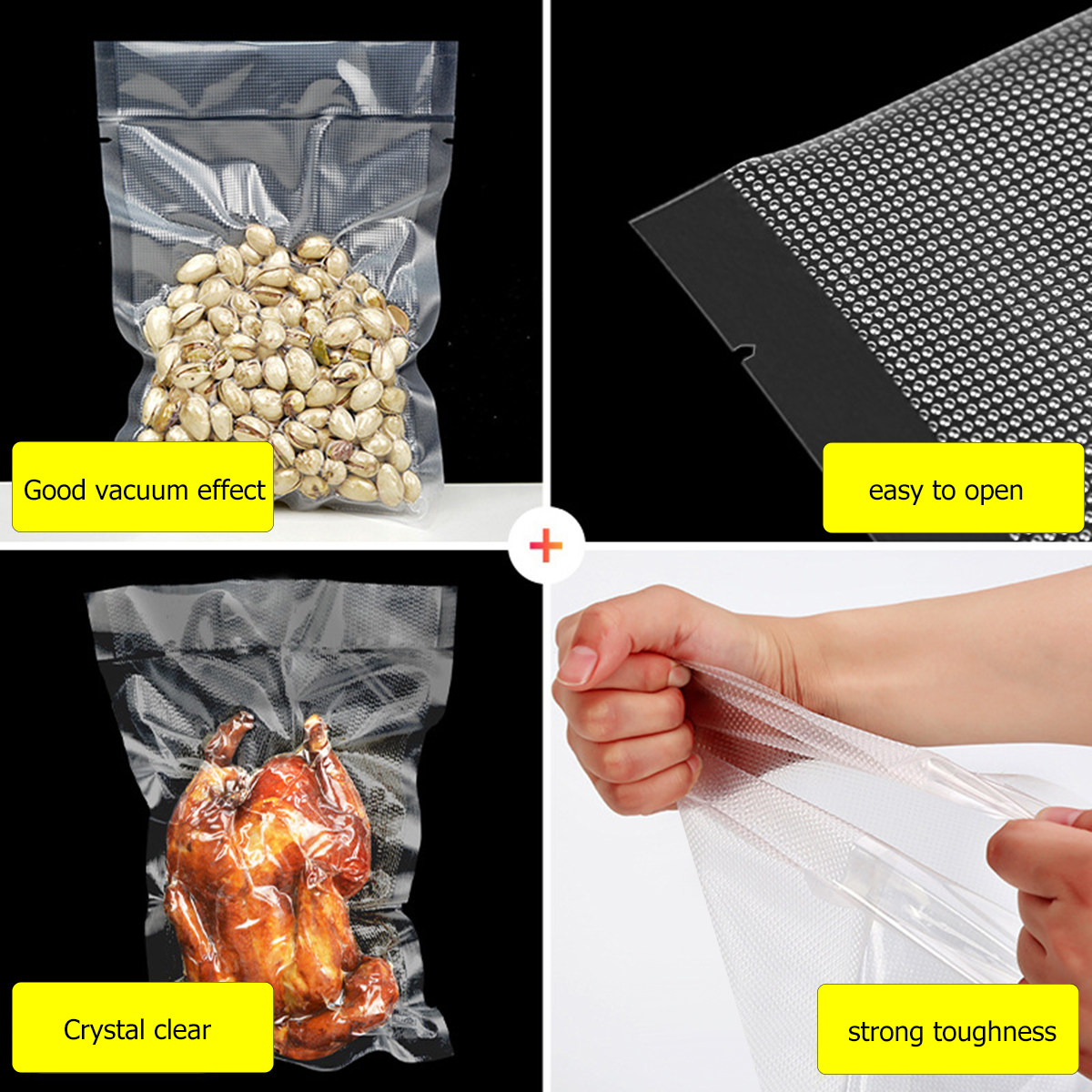 100 Stück Transparente Vakuum- – Food Storage Is Bewertung und Preis
