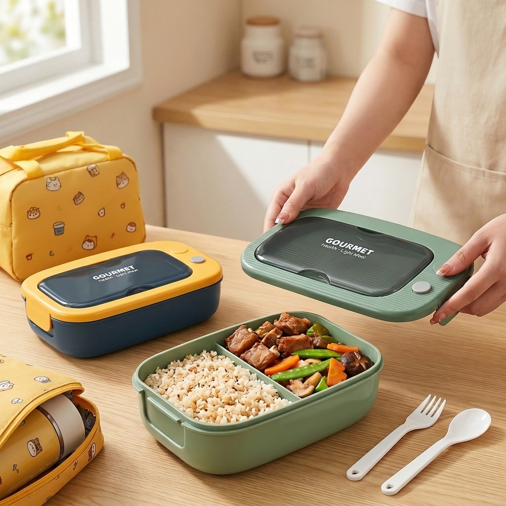 Mikrowellengeeignete Plastik-B – Food Storage With Compartments Bewertung und Preis