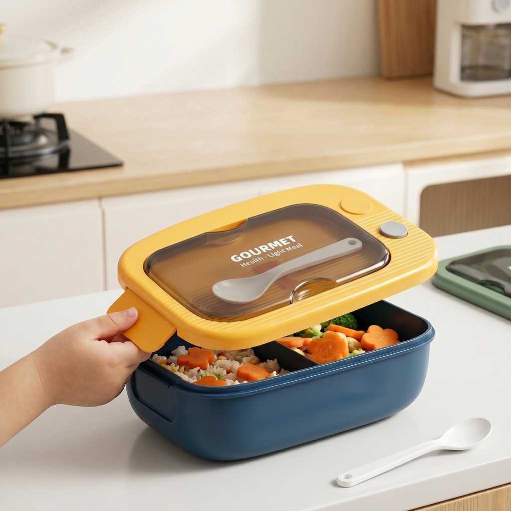 Mikrowellengeeignete Plastik-B – Food Storage With Compartments Bewertung und Preis