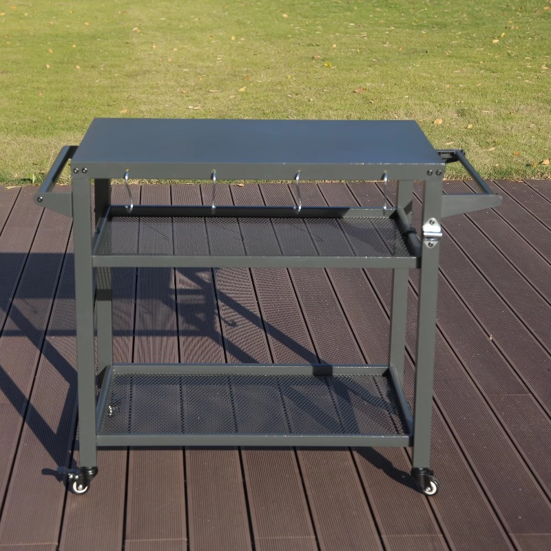 Abnehmbarer Outdoor-Küchen-BBQ – Food Storage With Wheels Bewertung und Preis