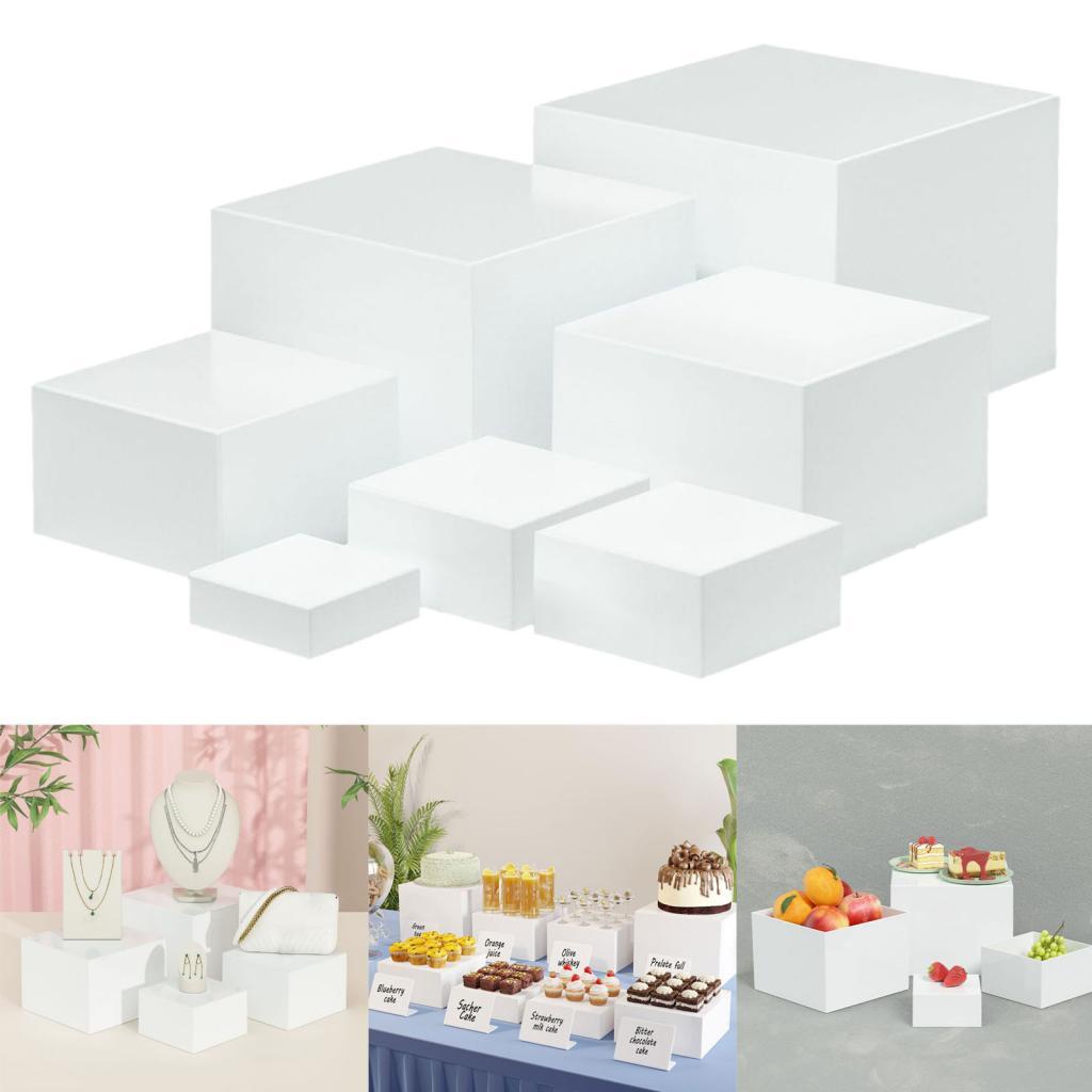 7-teilige Acryl-Würfel-Display – Food Storage Restaurant Bewertung und Preis