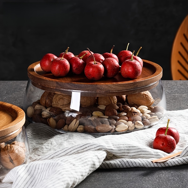 Glasbehälter mit Holzdeckeln – – Food Storage Lidl Bewertung und Preis