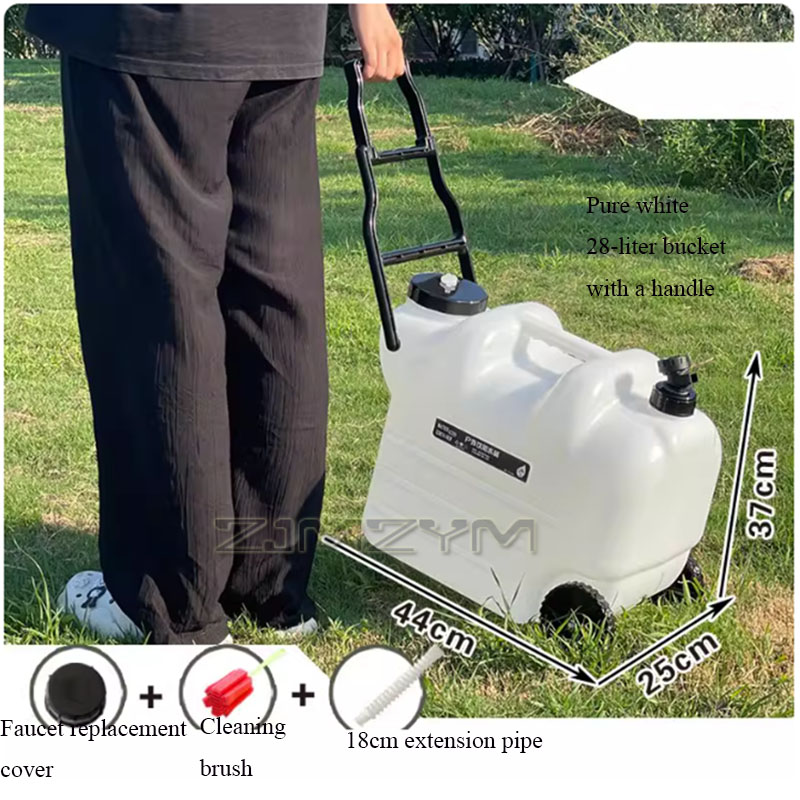 28L Großer Camping-Eimer Leben – Food Storage With Wheels Bewertung und Preis