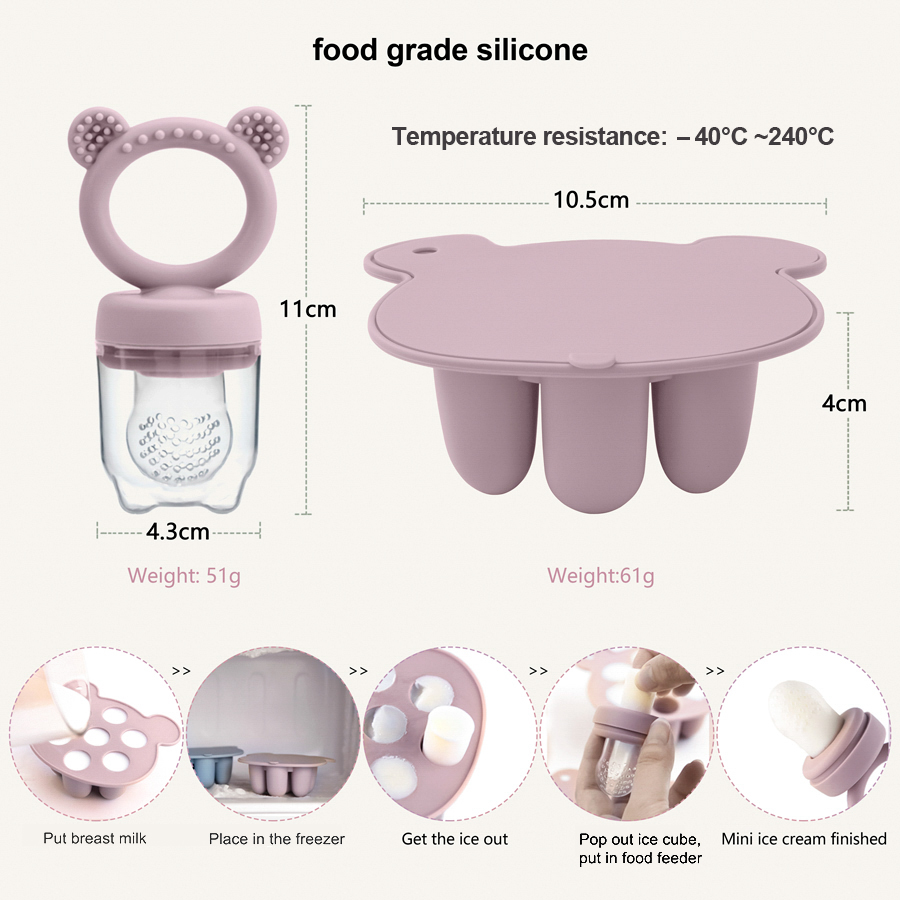 Baby-Eiscremeform aus Silikon, – Food Storage 1 Year Bewertung und Preis