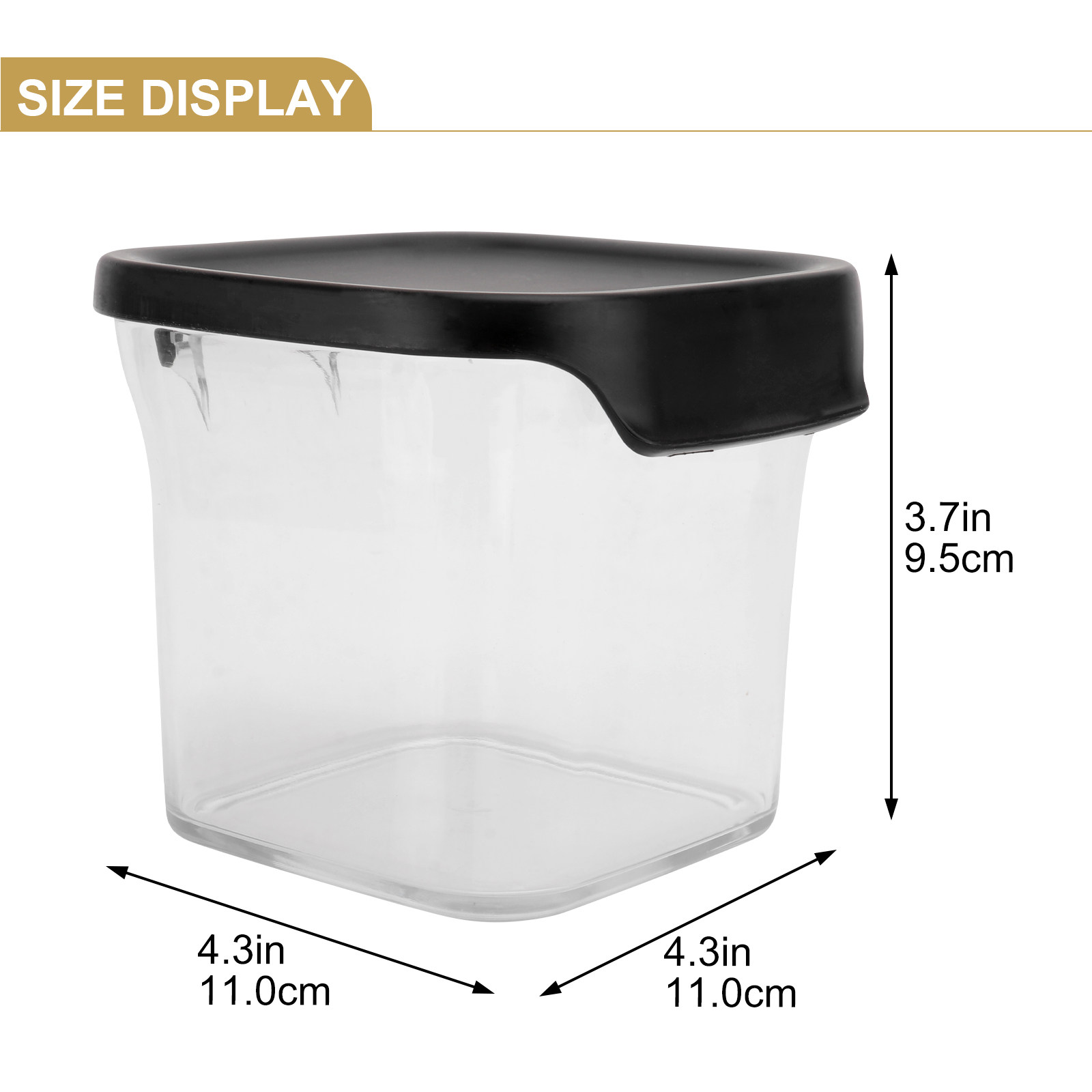 630-ml-Lebensmittelbehälter au – Food Storage Jars Airtight Bewertung und Preis