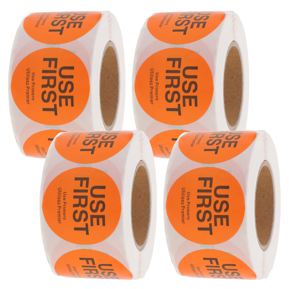 4 Rollen „Use First“-Aufkleber – Food Storage Restaurant Bewertung und Preis