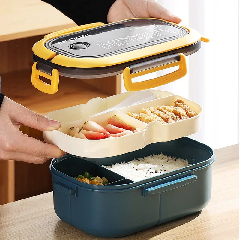Beliebte Einzel- und Doppelsch – Food Storage With Compartments Bewertung und Preis