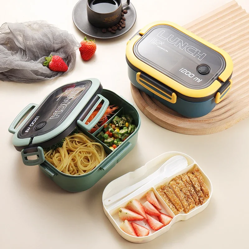 Beliebte Einzel- und Doppelsch – Food Storage With Compartments Bewertung und Preis